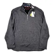 Robert Graham the Getty Knit Pullover Sweater Mens 2XL Black