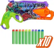 Nerf Teenage Mutant Ninja Turtles Blaster 10 Nerf Elite Darts Toy Foam Play Game