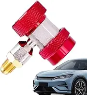 Quick Coupling Access T-Piece, R134A Manifold Adapter for Car Air Conditioners - Tight Precise Connection for Car, with Easy Installation and Reliable Performance