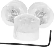 Kisangel 1Set Electric Guitar Potentiometer Knobs Plastic Control Knobs with Wrench for Volume Tone Durable Compatible with Electric Guitars