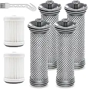 Replacement Filter kit for Tineco A10/A11 Hero, A10/A11 Master Pure ONE S11, PWRHERO11 Snap, for A10 Series, A11 Hero, A11 Series, Pure ONE S11, S11 Series, S12 Pro EX,4 Pre-Filters & 2 HEPA Filters