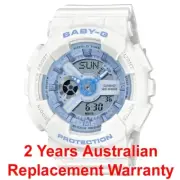 CASIO BABY-G WATCH BA-110XBE-7A WHITE BLUE (NEW VERSION BA-110BE-7A) 2Y WARRANTY