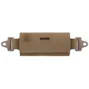Helmet Counterbalance Weight Bag Helmet Counter Weight Pouch with Five Weight Blocks, Helmet Counterweight Battery Pouch wolf brown