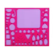 Paper Quilling Template Boards, 8.3 x 7 Inch Quilling Boards, Rose Red