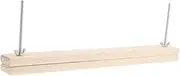 SEWACC Sturdy Solid Wood Book Press Handmade Bookbinding Tool Set Manual Paper Press Book Making Kit Bookbinding Spacer Versatile for DIY Professional Projects