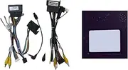 Car Wiring Harness Adapter Canbus Box Decoder Compatible for Great Wall Haval H6 H6-Sport M6 T-Box Android Radio Power Cable