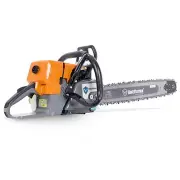 71cc 4.0kw G444 Gas Power Head Chainsaw With 3/8".063" 28inch 92DL Bar Chain