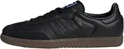 [adidas] Samba OG Originals Men's Samba Soccer Shoe, Triple Black, Size 11.5, Core Black/Gum, Black, 11.5