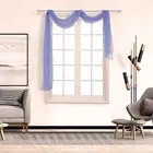 Sheer Curtain Fadeless Decorative Princess Room Tulle Curtain Easy to Install