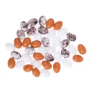 10Pcs Dollhouse Simulation Egg Phone Shell Accessories Micro Landscape Decor OF