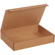 9" X 6 1/2" X 4" Kraft Literature Mailers (50 Per Bundle)