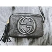 在飛比找蝦皮購物優惠-［二手美品］Gucci soho disco流蘇小牛皮肩背包