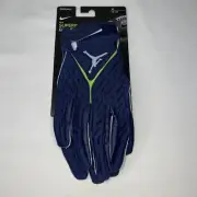 Nike Jordan Superbad 5.0 Size XL NFL Seattle Seahawks #33 Jamal Adams Gloves