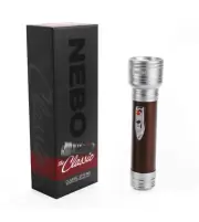 Nebo "The Classic" 640 Lumen LED Flashlight Aluminum & Leather NEW IN BOX