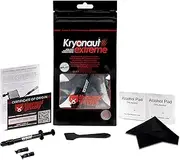 Thermal Grizzly Kryonaut Extreme Bundle The High Performance Thermal Paste for Cooling All Processors, Graphics Cards, Heat Sinks in Computers & Consoles Includes Extra Cloth, Pads & Spatula (2 Gram)