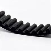S3M Black Rubber Synchronous Belt Width 15mm Ring Closed Synchronous Belt Circumference 123-396mm 3D Printer Accessories(S3M-327)