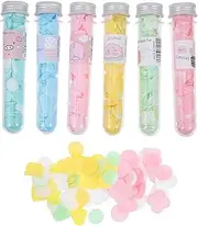 Disposable Handwashing Soaps 6 Tubes of Portable Travel Soap Flakes Foaming Hand Wash Flakes