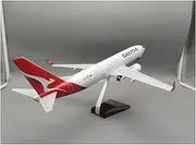 Replica 1:85 for Diecast Alloy Metal Large Airplane Model Toy B737 Airbus Plane with LED Light (Touch Or Sound Control) Airplane Toy