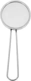 Toyvian Stainless Steel Gardening Sieve Manual Soil Strainer for Efficient Sifting Lightweight Mesh Tool for Rocks Debris Compost Easy to Clean