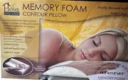 Home Innovations Memory Foam Contour Pillow Hypo-Allergenic NIB
