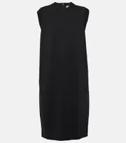 [Toteme] Toteme Cady midi shift dress AU 4 black
