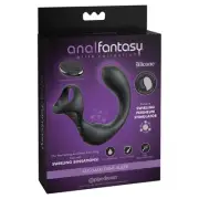 Anal Fantasy Elite Ass-Gasm Taint-alizer - Black USB Rechargeable Prostate Ma...