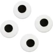 Large White Black Candy Eyes Eyeballs Royal Icing Wilton Halloween