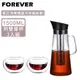 【日本FOREVER】耐熱玻璃冷泡茶/冷萃咖啡杯壺組1500ml(附雙層杯2入組) (4.6折)