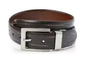 Robert Graham Hansi Reversible Belt, Brown, 34