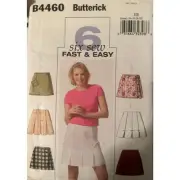 Butterick Pattern B4460 Misses Petite Skirts Skorts Size EE 14-20