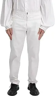 Cacycasa Medieval Gothic Vintage Style Pants with Individual Patterns and Comfortable Fabrics