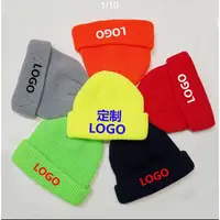 在飛比找蝦皮購物優惠-毛帽 帽子 客製 刺繡 毛線帽子定制 印刷logo 廣告帽 