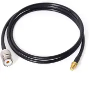 SMA Female to UHF SO239 Female Adapter RG58 Coaxial Jumper Connector Cable
