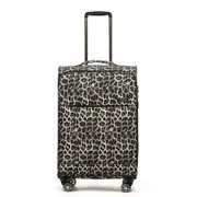 Tosca So-Lite 67cm/87L Suitcase Luggage Travel Checked Trolley Case Leopard
