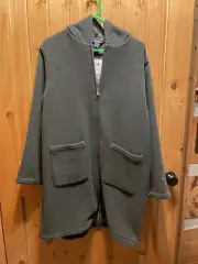 Woolrich women's hooded wool duffle coat -- new with tags