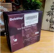 Dcloptop Ice Ball Maker Mold Set Of 4. Contents Inside Are New Sealed!