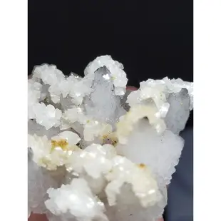 江西 亮皮水晶 白雲石 白雪蓋頂 晶亮cc