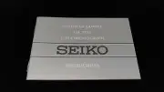 SEIKO Analogue Quartz Watch Manual Instructions Booklets Cal.7T92 Chronograph