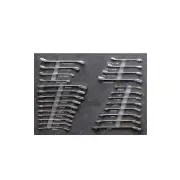 SP Tools 26Pcs Foam Tray Flare Nut & Geardrive Spanners Included - Metric/SAE