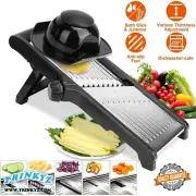 Mandoline Food Slicer Stainless Steel Food Cutter Chopper with Adjustable Blades