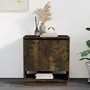 Dining Storage Sideboard Smoked Oak 70x41x75 cm Engineered Wood