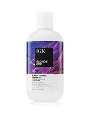 Igk Hair Blonde Pop Purple Toning Shampoo 8 oz.