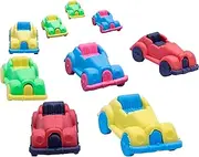 Puzzle Pull Apart Erasers - 25 PCS Car Eraser Needed Desk Pets for Kids Classroom - 3D Mini Cute Erasers for Kids Bulk