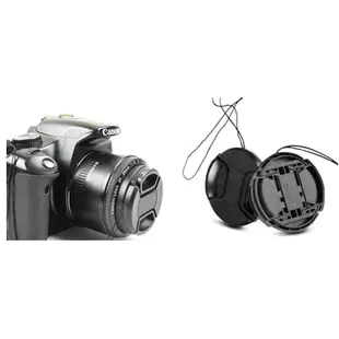 【副廠鏡頭蓋】佳能EOS 5D Mark II 5D3 5D2單眼相機鏡頭蓋77MM 24-105/24-70含防遺失繩