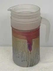 NOUVEAU ART GLASS --- RUEVEN --- PITCHER