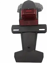 Pexorin Rear Fender Mudguard Mudflap License Plate Support Holder Turn Signals Light TAILLIGHTS XG 250 Tricker XG-250 XG250 Motorcycle Mudguard
