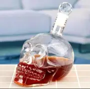 1000ml Skull Head Whiskey Wine Vodka Decanter