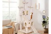 BEASTIE Cat Tree Scratcher Furniture Tower Wood 180cm
