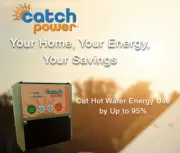 CATCH Power Green 4.8kW 1 Phase Solar Diverter with CT. Makes Solar PV Hot Water