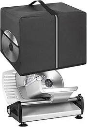 Meat Slicer Cover, Food Slicer Cover, Dust Cover for Meat Slicer, Deli Slicer, Food Slicer, Splash-Proof Fabric Easy to Clean & Storage, Compatible with Anescra & OSTBA 200W/150W Meat Slicer
